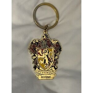 Personalized "Bonnie" Griffindor Keychain Harry Potter Universal Orlando